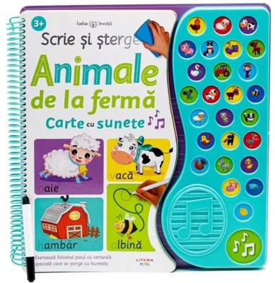 Scrie și șterge animale de la fermă