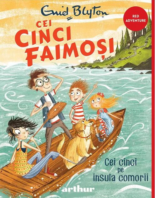 Cei cinci pe insula comorii (Vol. 1)