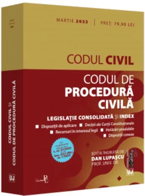 Codul civil și Codul de procedură civilă: martie 2023