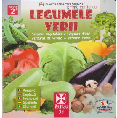 Prima carte cu Legumele Verii