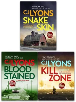 CJ Lyons Lucy Guardian FBI Thrillers 3 Books Collection Set - Kill Zone, Blood Stained, Snake Skin