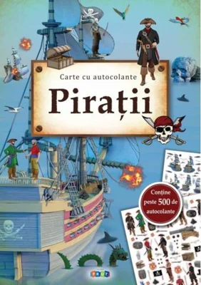 Pirații. Carte cu autocolante