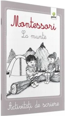 Activități de scriere Montessori. La munte
