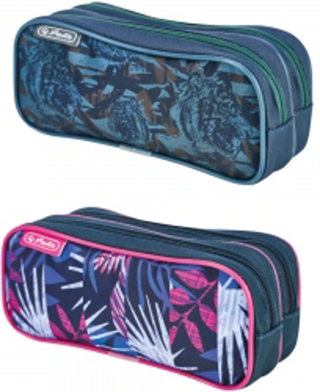 PENAR TIP ETUI DUBLU TEENS, 2 MOTIVE ASORTATE, MIX FETE/BAIETI