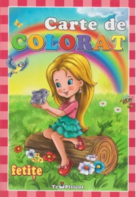 Carte de colorat pentru fetite