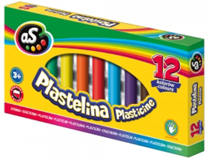 Plastilina Astra scolara, 12 culori