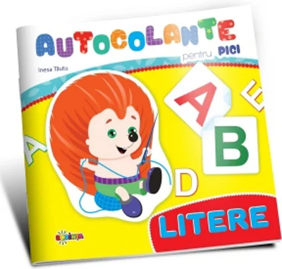 Autocolante pentru pici: Litere