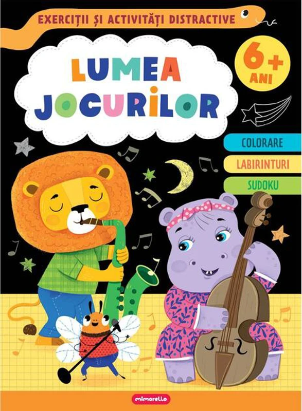 Lumea jocurilor - Exerciții și activități distractive (6+ ani)