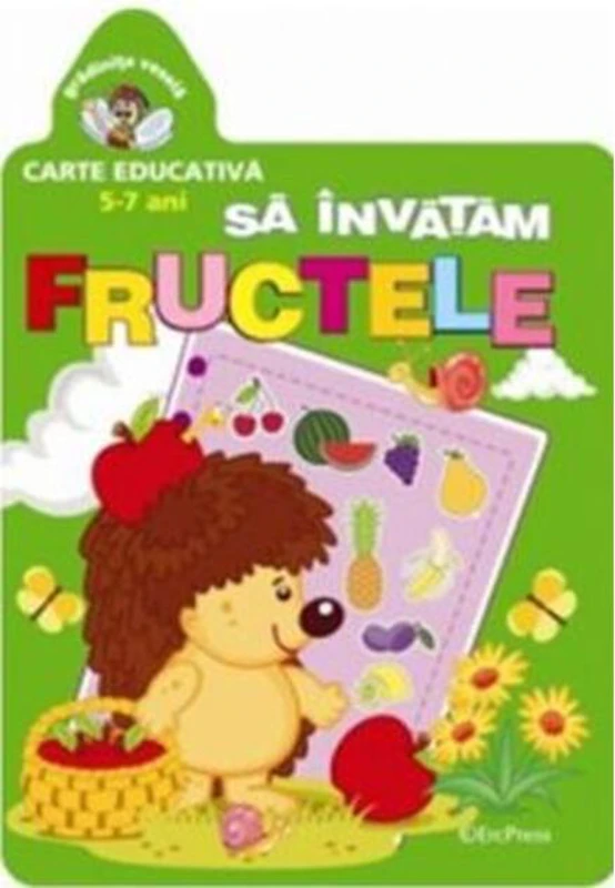 Să învățăm fructele. Grădinița veselă