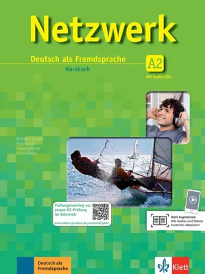 Netzwerk A2,  Kursbuch Gesamtband + 2 CDs