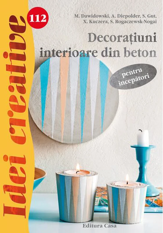 Decoraţiuni interioare din beton pentru începători. Idei creative 112