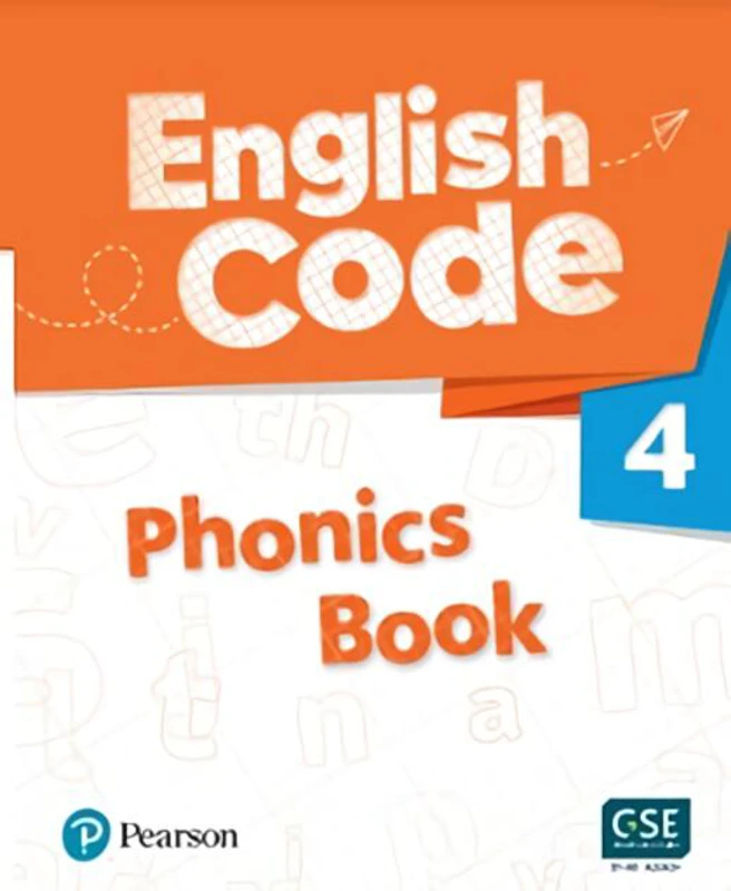English Code 4. Phonics Book with Audio & Video QR Code
