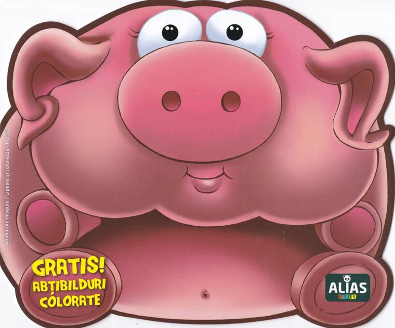 Porcul. Carte de colorat