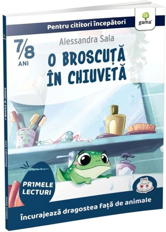 O broscuță în chiuvetă