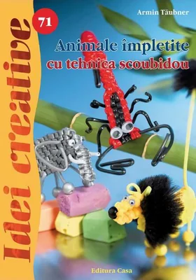 Animale împletite cu tehnica scoubidou. Idei creative 71