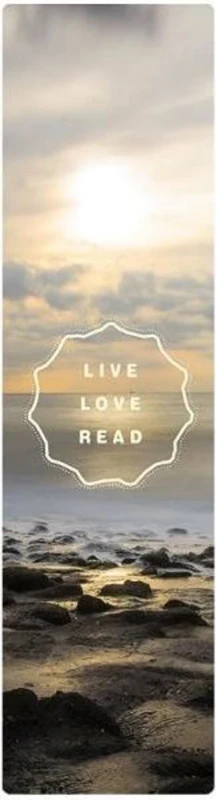 Semn de carte cu elastic Live Love Read