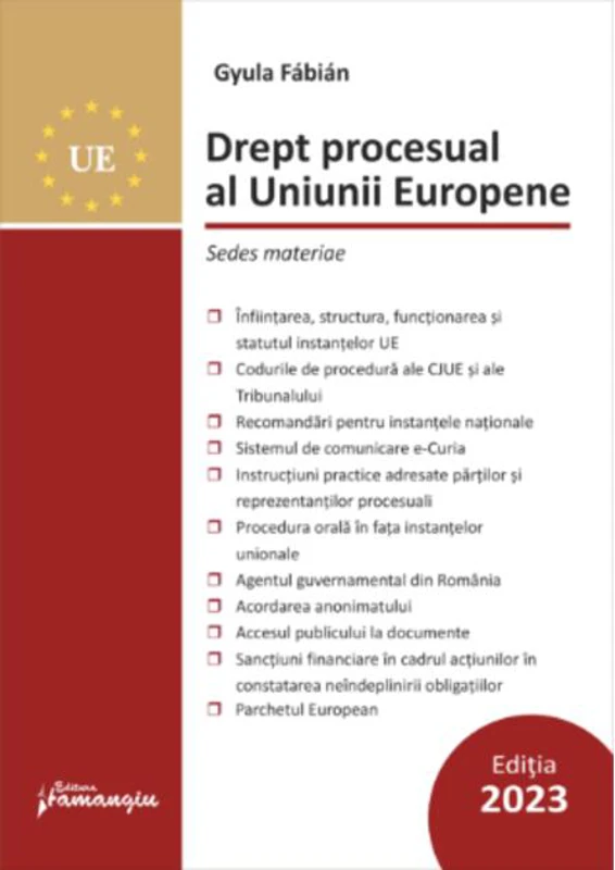 Drept procesual al Uniunii Europene