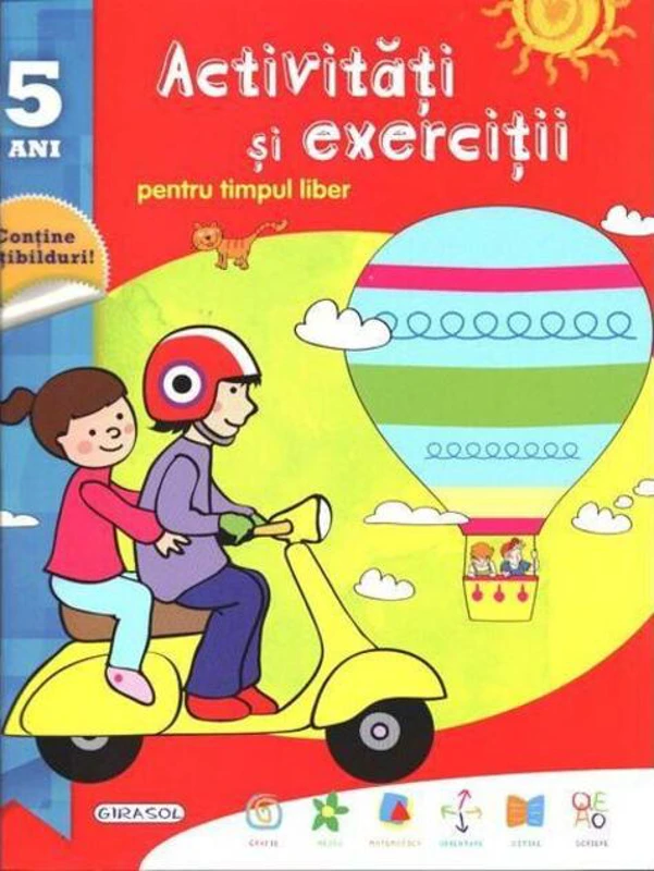 Activități și exerciții pentru timpul liber. 5 ani