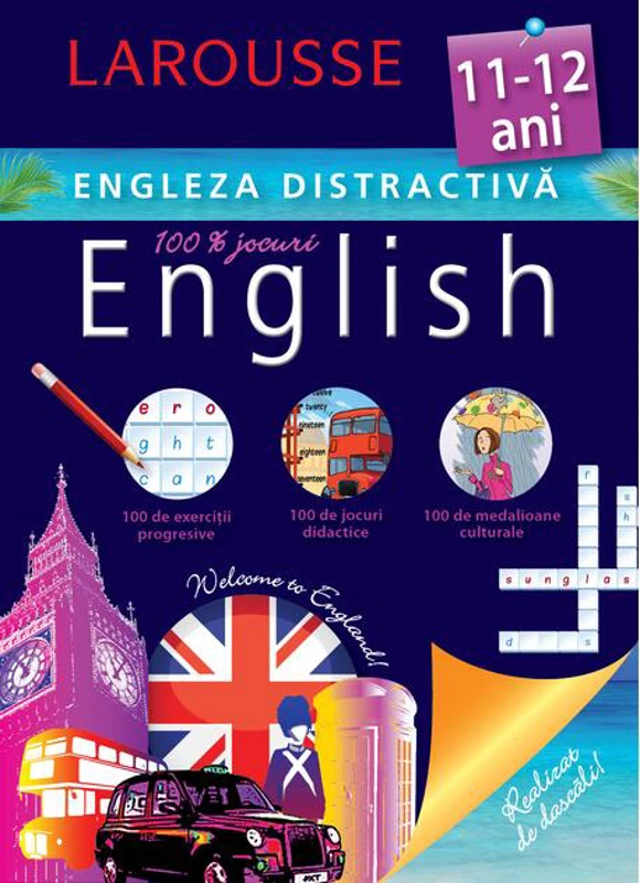 Larousse. Engleza distractivă 11-12 ani