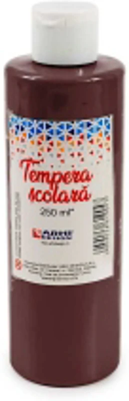 Tempera scolara 250 ml, maro