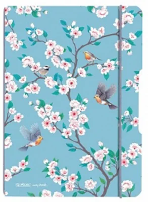 Caiet my.book flex A5, 40 file, dictando, motiv Ladylike Birds
