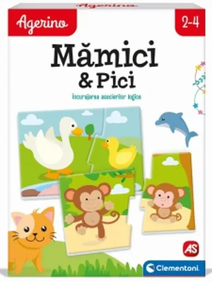 Joc educativ Agerino, Mamici si pici. Incurajarea asocierilor logice