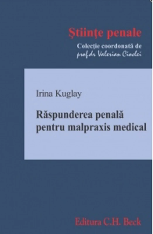 Raspunderea penala pentru malpraxis medical
