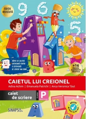Caietul lui Creionel. Caiet de scriere, clasa pregatitoare