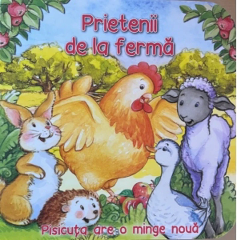 Prietenii de la ferma. Pisicuta are o minge noua