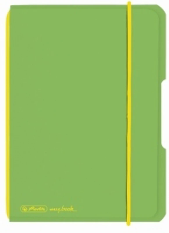 Caiet my.book flex A6, 40 file, dictando, verde