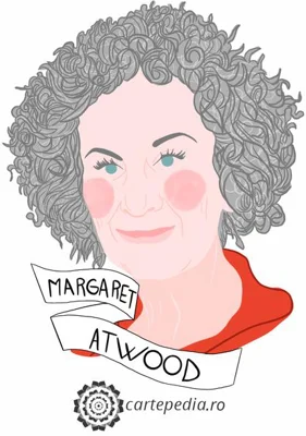 Margaret Atwood  - sticker by Renata
