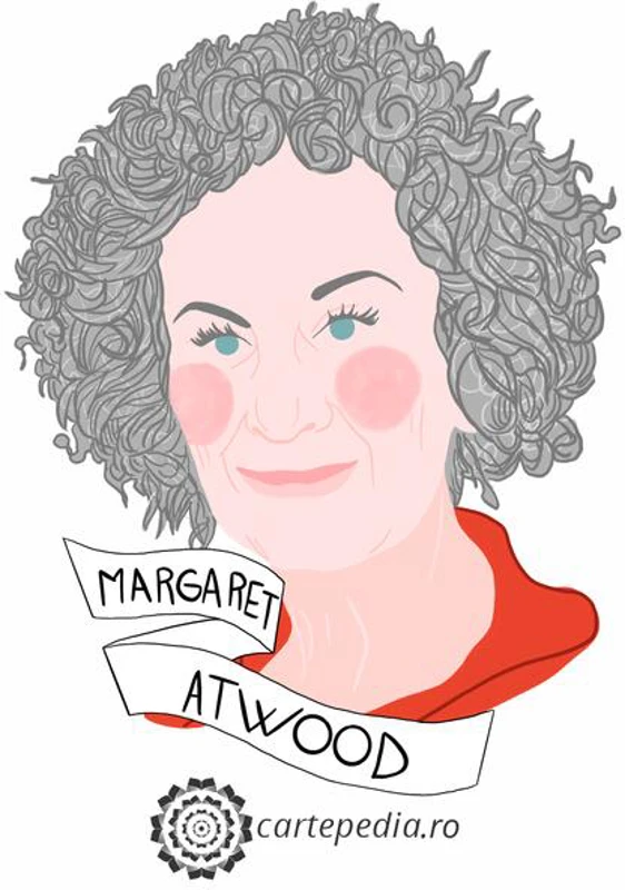 Margaret Atwood - sticker by Renata