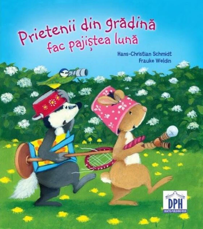 Prietenii din grădina fac pajiștea lună