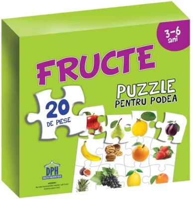 Fructe. Puzzle pentru podea