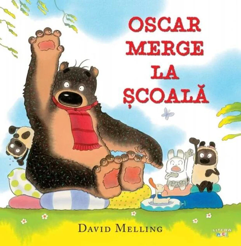 Oscar merge la școală