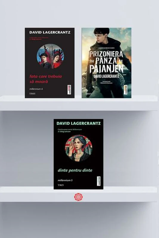 Pachet David Lagercrantz – Seria Millennium