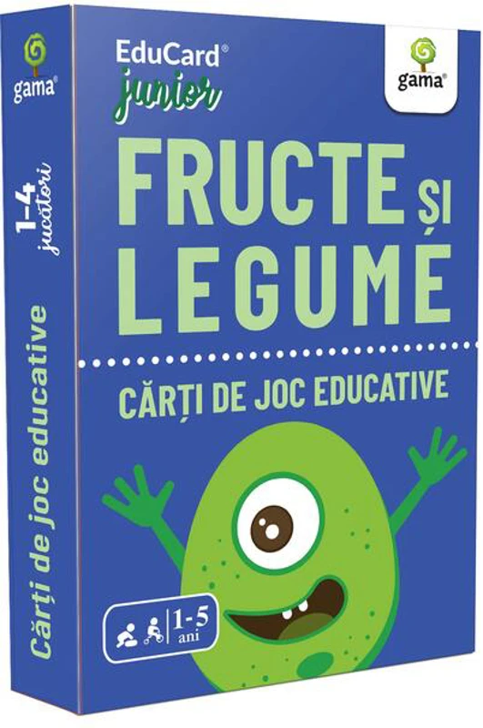 Fructe şi legume. EduCard Junior