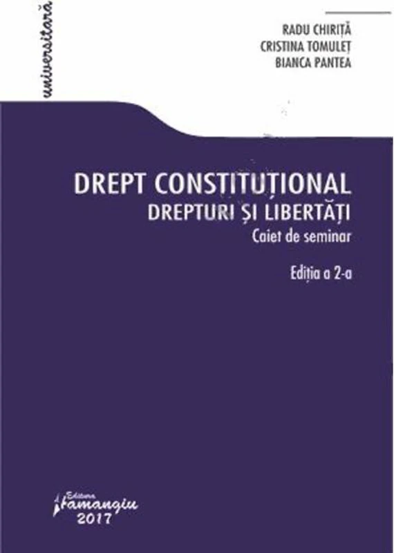 Drept constituțional. Drepturi și libertăți