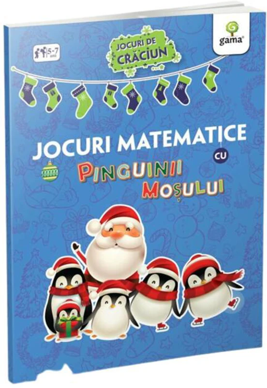 Jocuri matematice cu Pinguinii Moșului