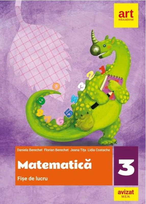 Matematică. Fișe de lucru. Clasa a III-a
