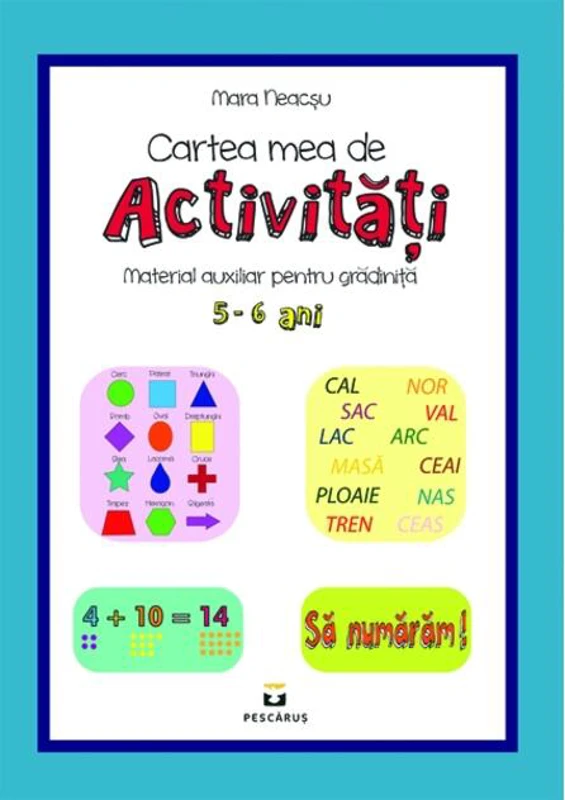 Cartea mea de activități 5-6 ani