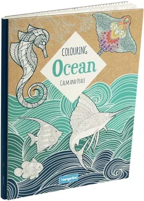 Carte de colorat Calm and Peace Ocean