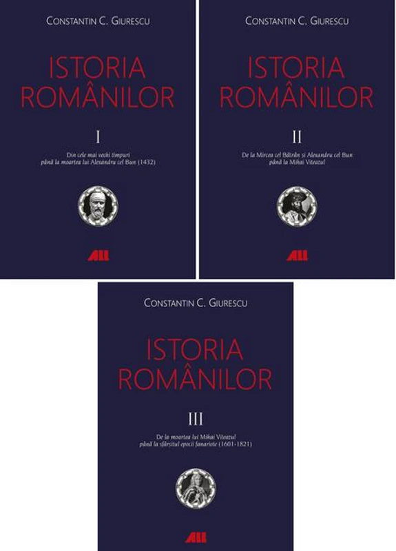 Istoria românilor (3 volume)