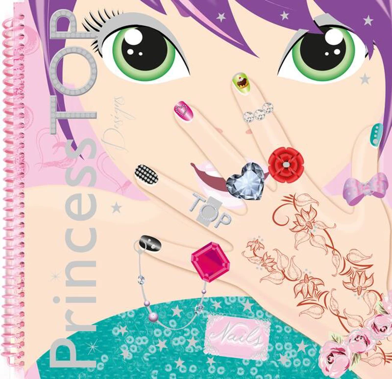 Princess Top. Design nails