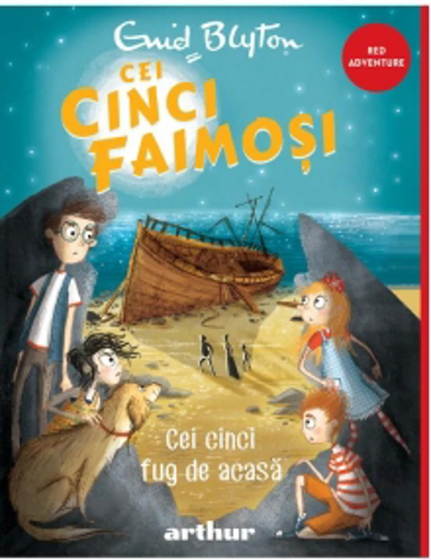Cei cinci faimosi. Cei cinci fug de acasa