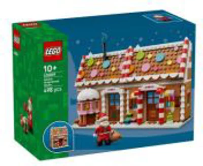 LEGO Iconic. Casa festiva din turta dulce 40809, 498 piese