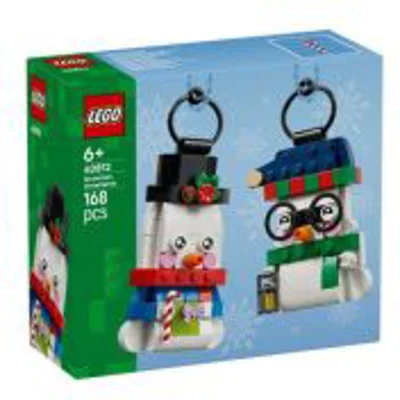 LEGO Iconic. Ornamente in forma de om de zapada 40812, 168 piese