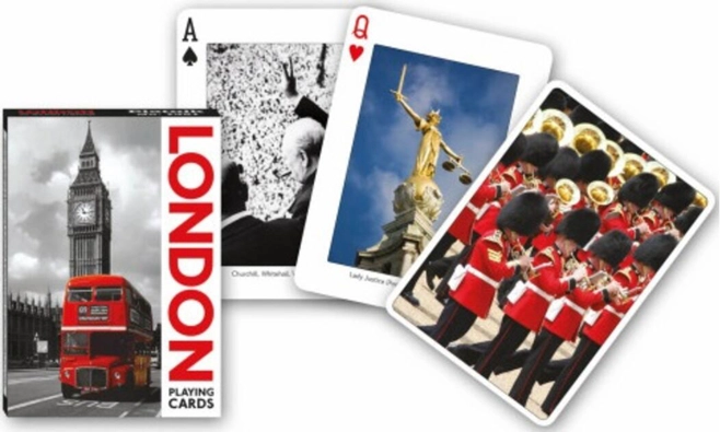 Cărți de joc de colecție Piatnik - „Londra”