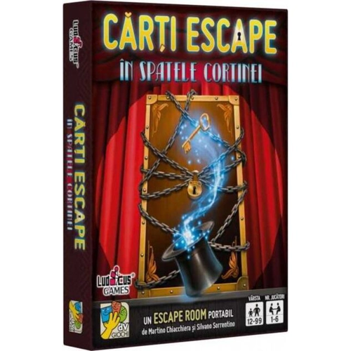 Cărți Escape - În spatele cortinei