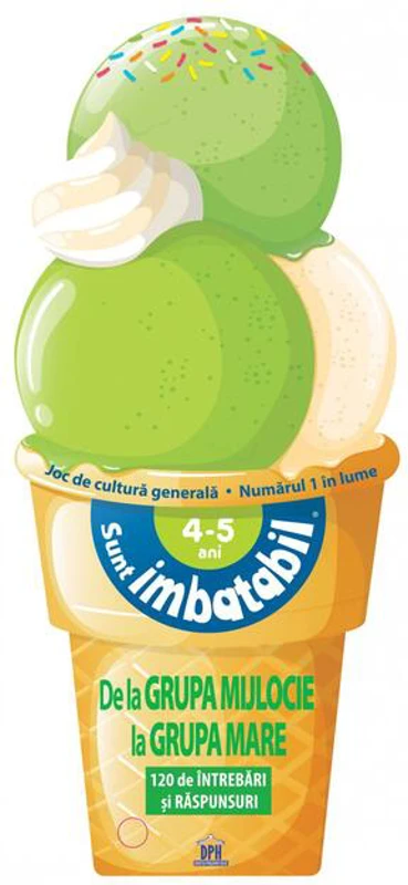 Sunt imbatabil 4-5 ani. Format înghețată